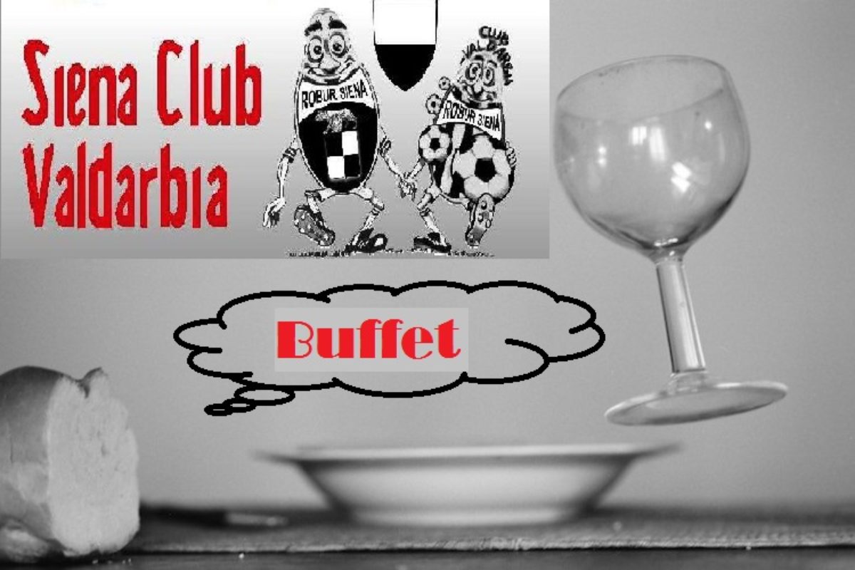 BUFFET in Sede  MERCOLEDI’ 7 Settembre