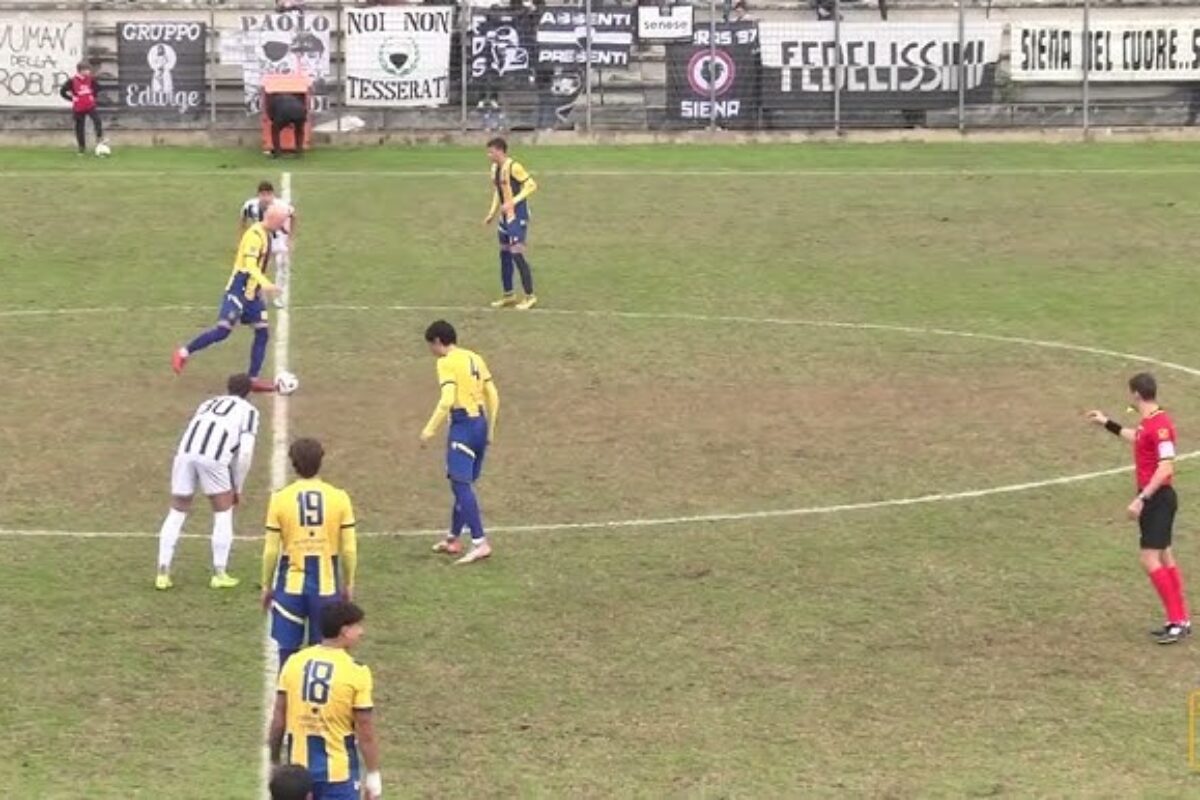 Il Siena torna a vincere in trasferta: i gol di Masini e Giannetti battono il Figline